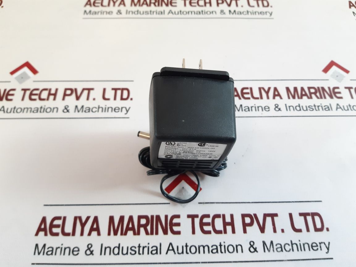 Set Of 2X Globtek Wd1D1000L00 Power Adapter