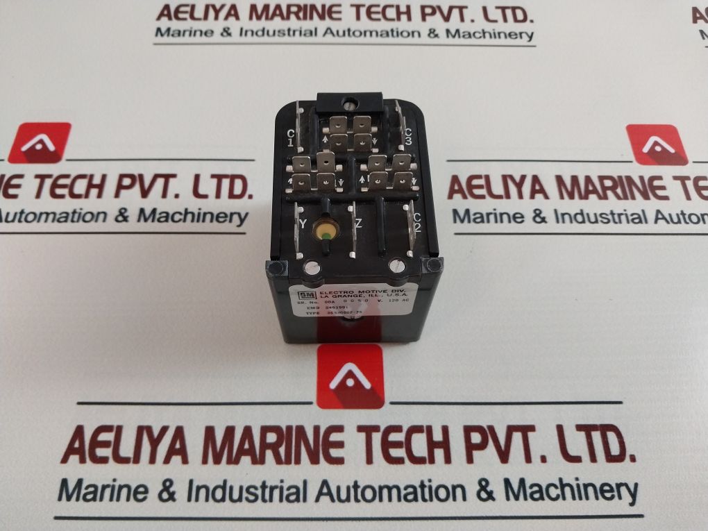 Gm Electro Motive 36530082-75 Relay 8451991
