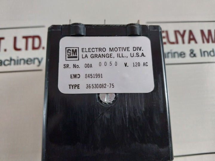 Gm Electro Motive 36530082-75 Relay 8451991
