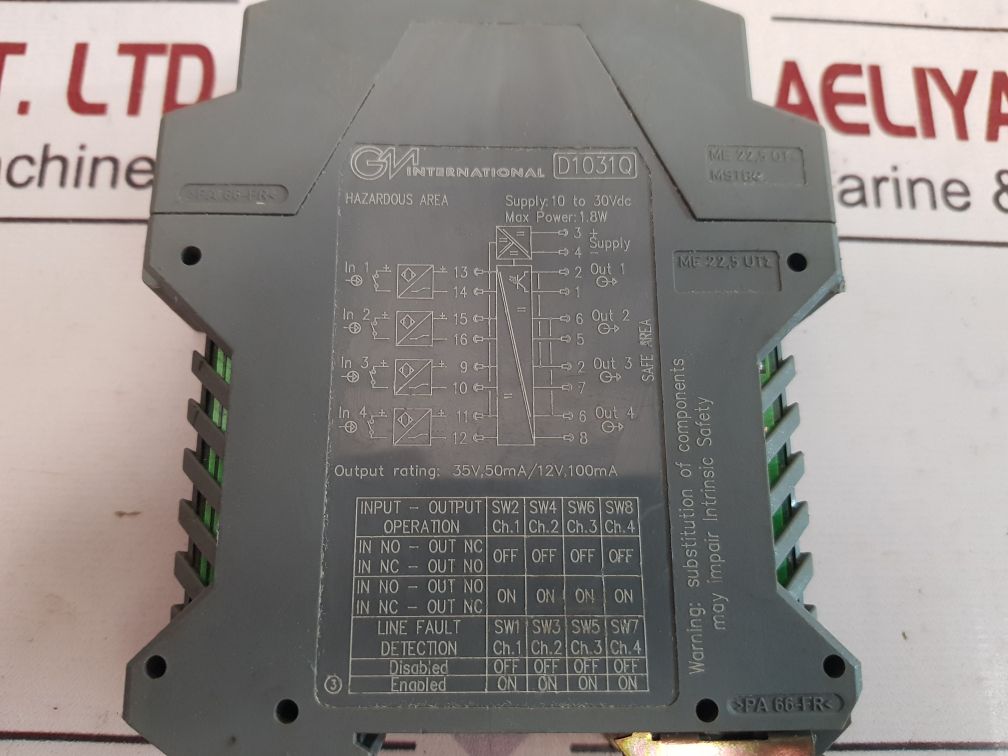 Gm International D1031Q Proximity Detector Repeater