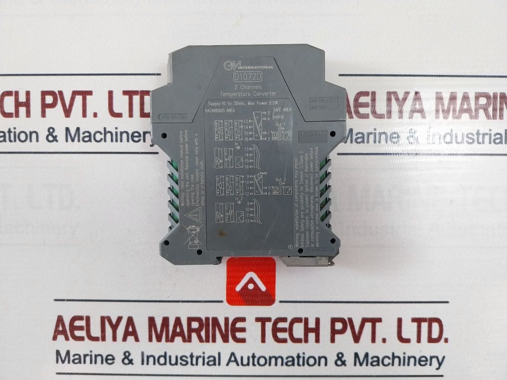 Gm International D1072D 2 Channels Temperature Converter 250V