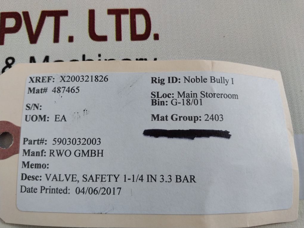 Goetze Cc499K Safety/Relief Valve Tuv-sv.16-293.18. F .0.36