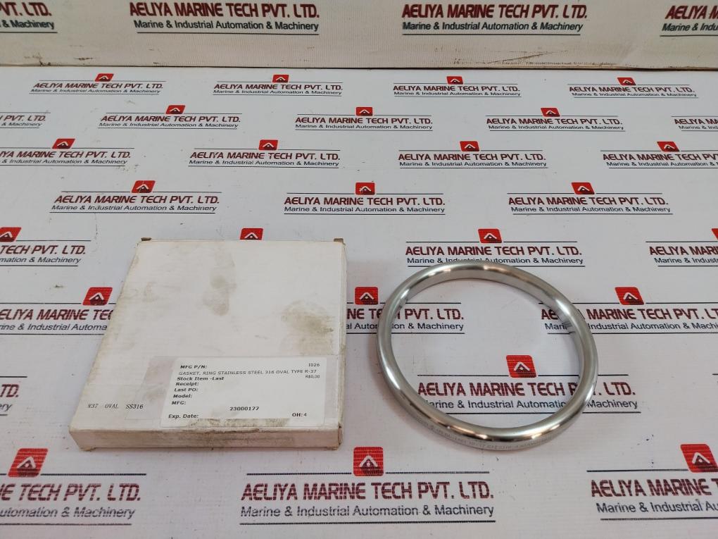 Gon Petro Api 6A-1461 Stainless Steel 316 Oval Type R-37 Gasket Ring