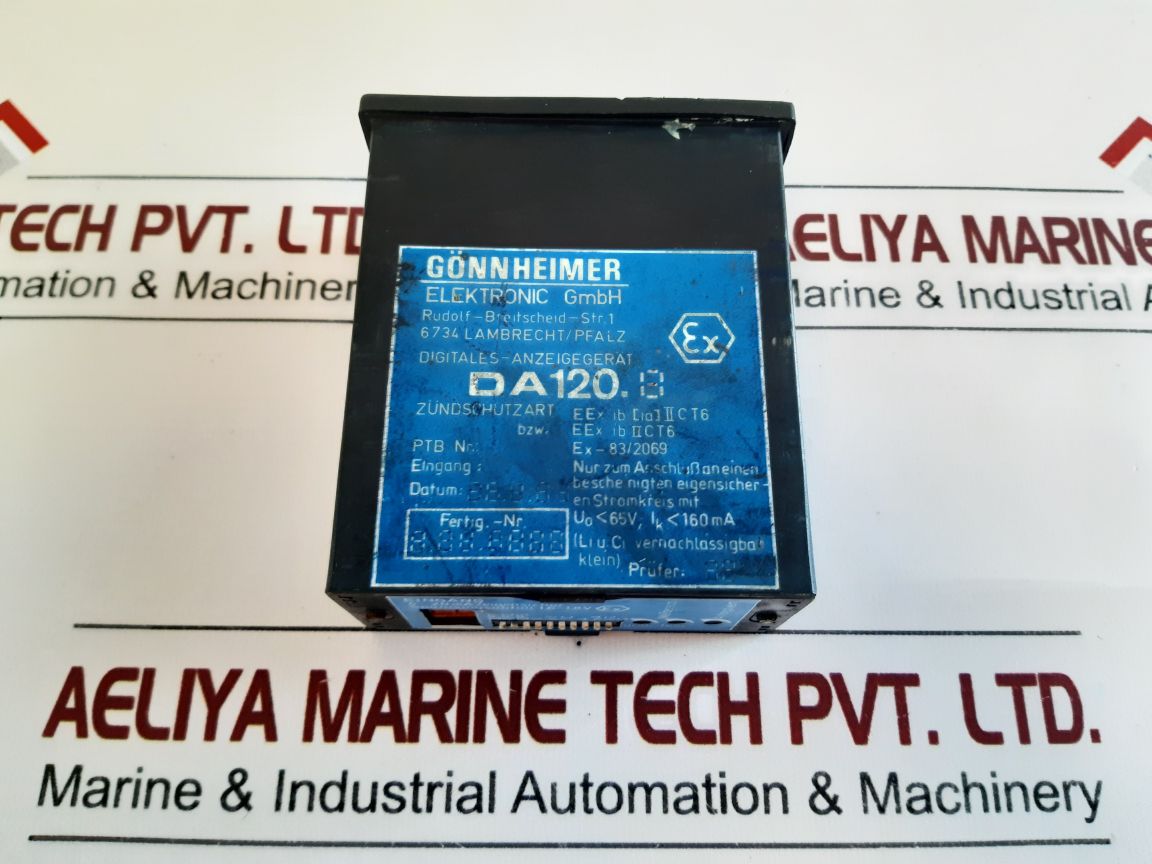 Gonnheimer Da120 Digital Display Device Ex-83-2069