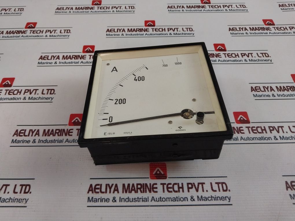 Gossen 0-400/1000A Analog Panel 500/5A