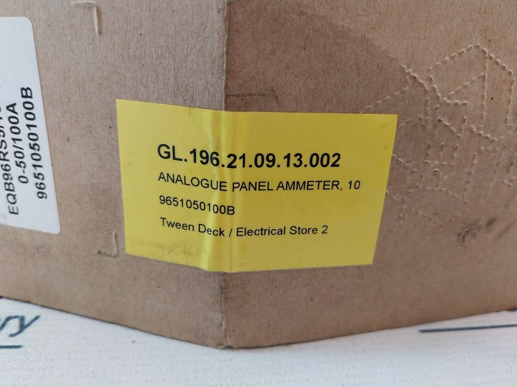 Gossen 0-50/100 A Analogue Panel Ammeter