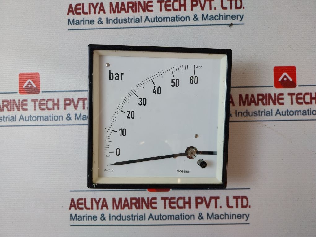 Gossen 0-60 Bar Pressure Gauge