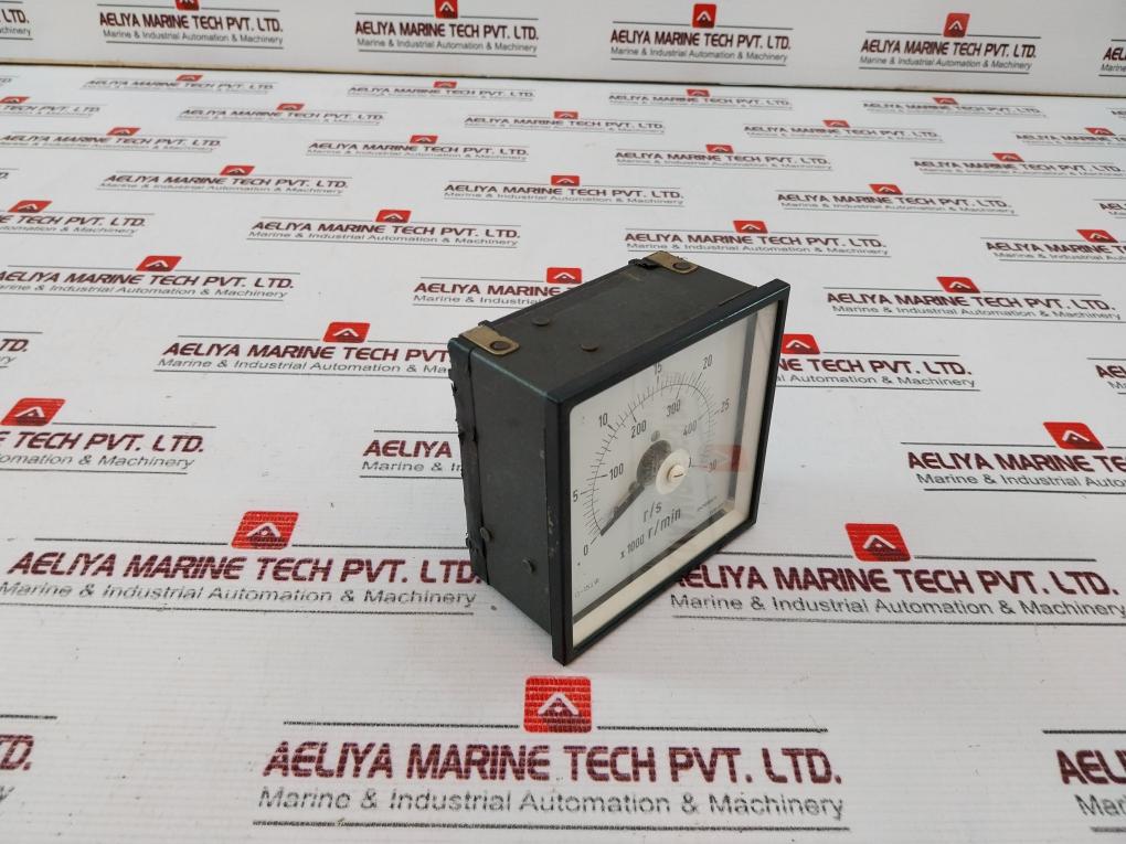 Gossen 10V M /Minute Analog Speed Meter P136-3034 S