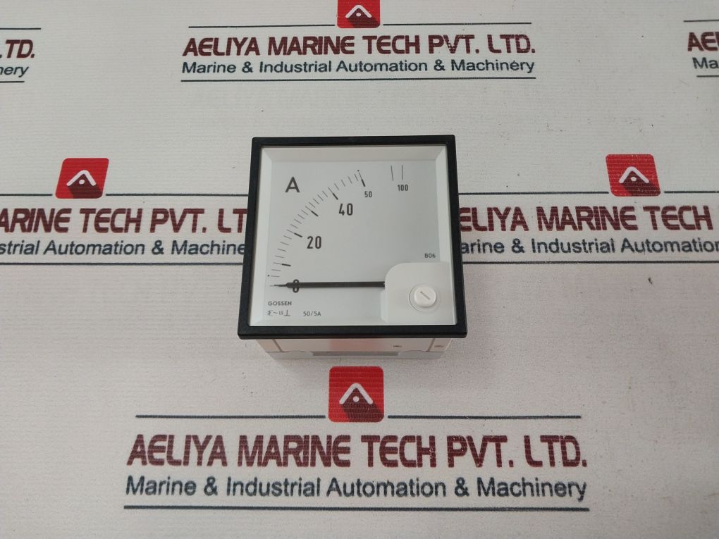 Gossen 9651050100B Analog Panel Ammeter