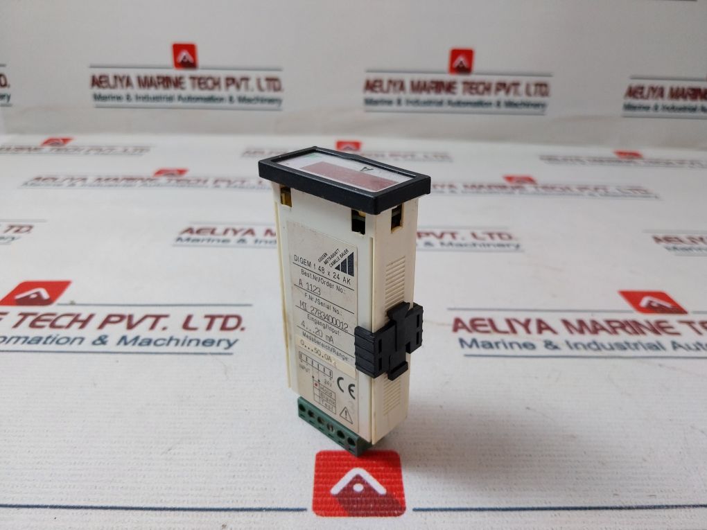 Gossen Metrawatt Digem F 48 X 24 Ak Digital Panel Meter 4...20 Ma 24V