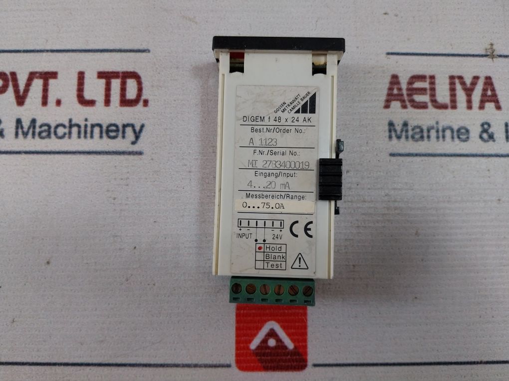 Gossen Metrawatt Digem F 48 X 24 Digital Panel Meter