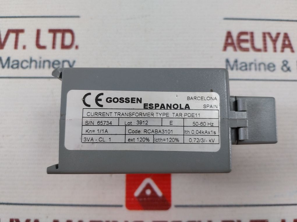 Gossen Tar Pde11 Current Transformer 