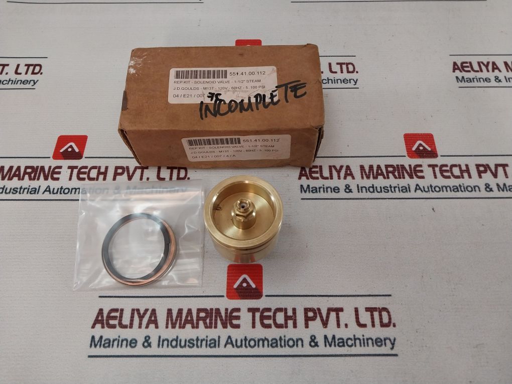 Gould 2” M-1-3T Solenoid Valve Repair Kit