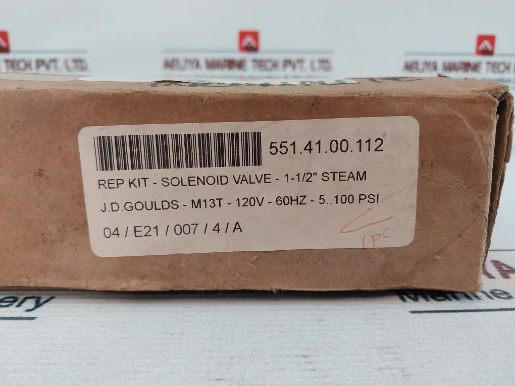 Gould 2” M-1-3T Solenoid Valve Repair Kit