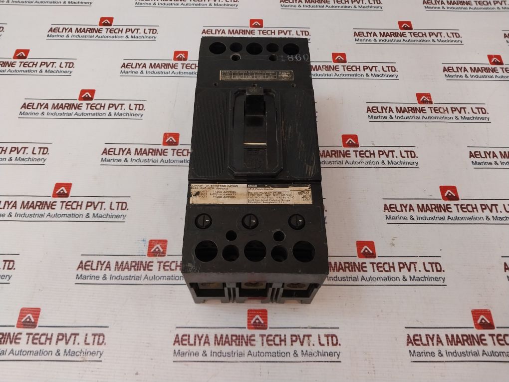Gould Fj3-b125 Circuit Breaker 3-pole 600V