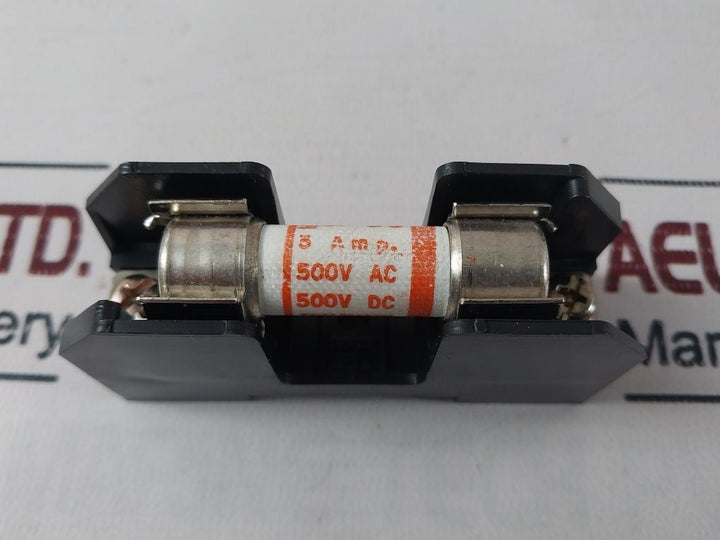 Lot Of 2X Gould Shawmut A5Y3 Fuse