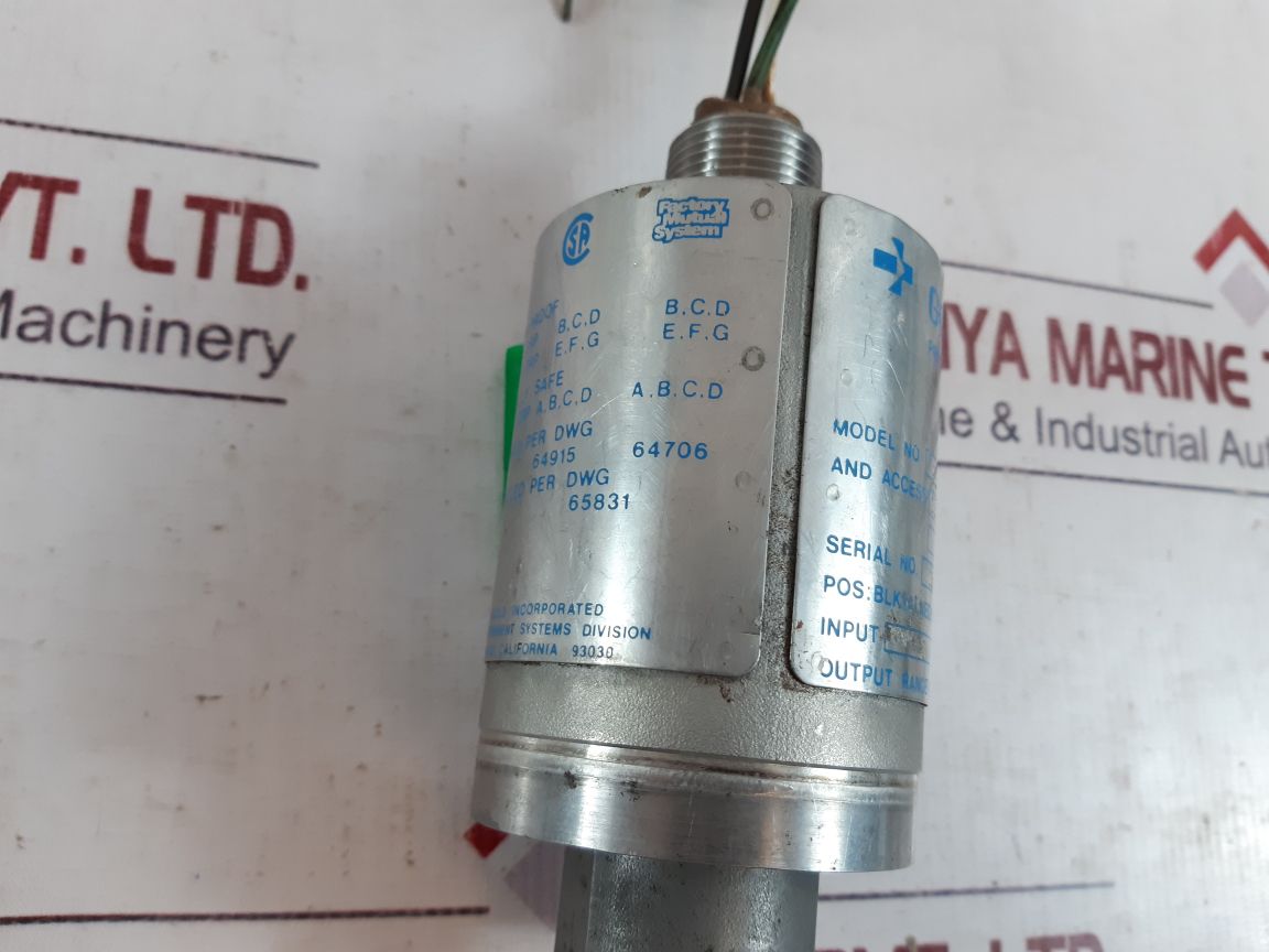 Gould Statham Pg3000-200 Pressure Transmitter