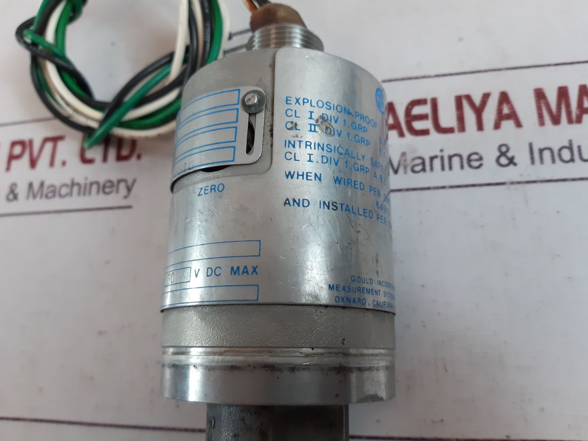 Gould Statham Pg3000-200 Pressure Transmitter