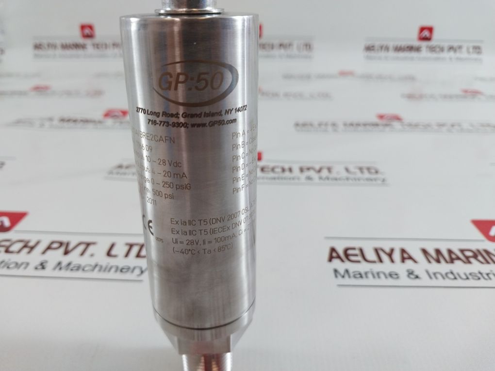 311Aibre2Cafn Pressure Transmitter Gp:50 4-20Ma 250Psi
