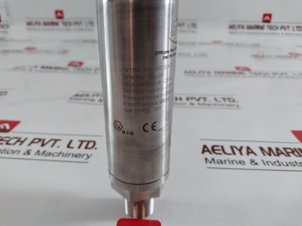 311Aibre2Cafn Pressure Transmitter Gp:50 4-20Ma 250Psi
