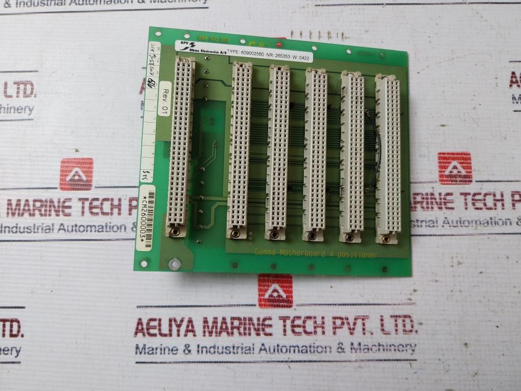 Gpv Elbau 609002560 Gamma Motherboard 4 Positioner Rev 01