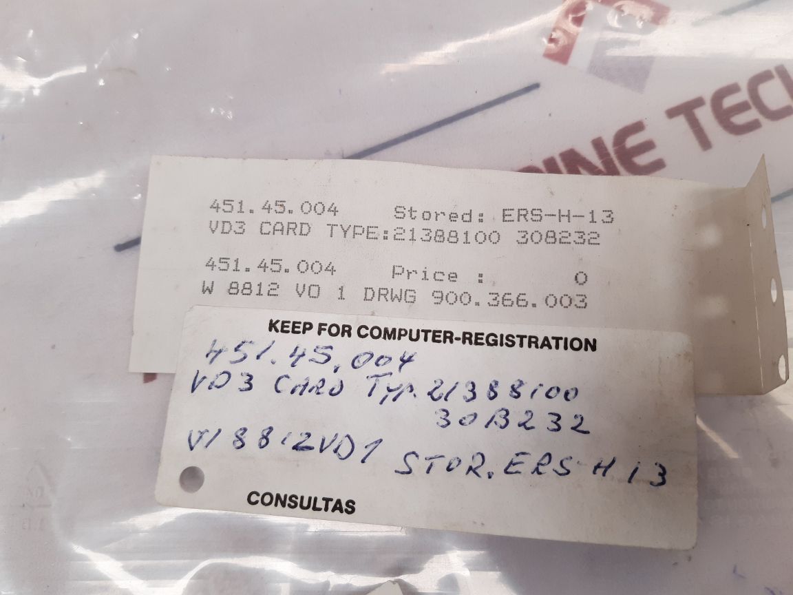 Gpv Elbau Electronics 213881000 V01 Pcb Card