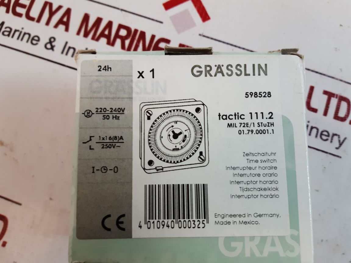 Grasslin tactic 111.2 time switch