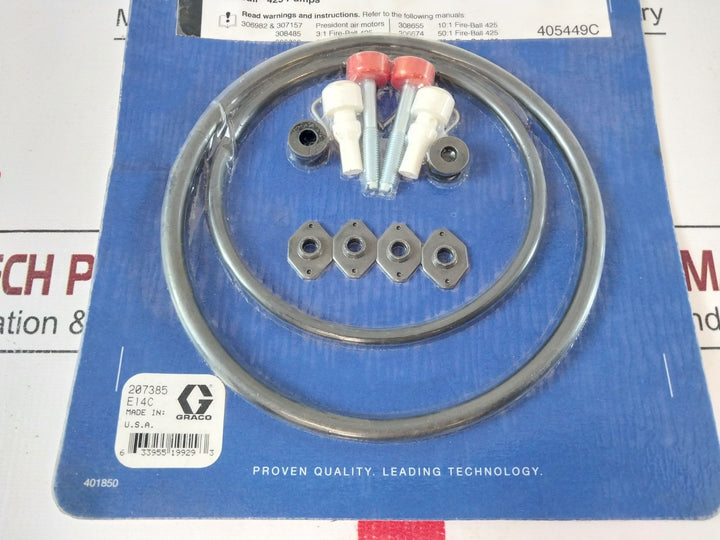 Graco 207385 Air Motor Repair Kit