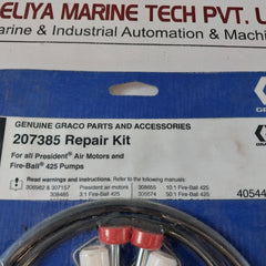 Graco 207385 Air Motor Repair Kit