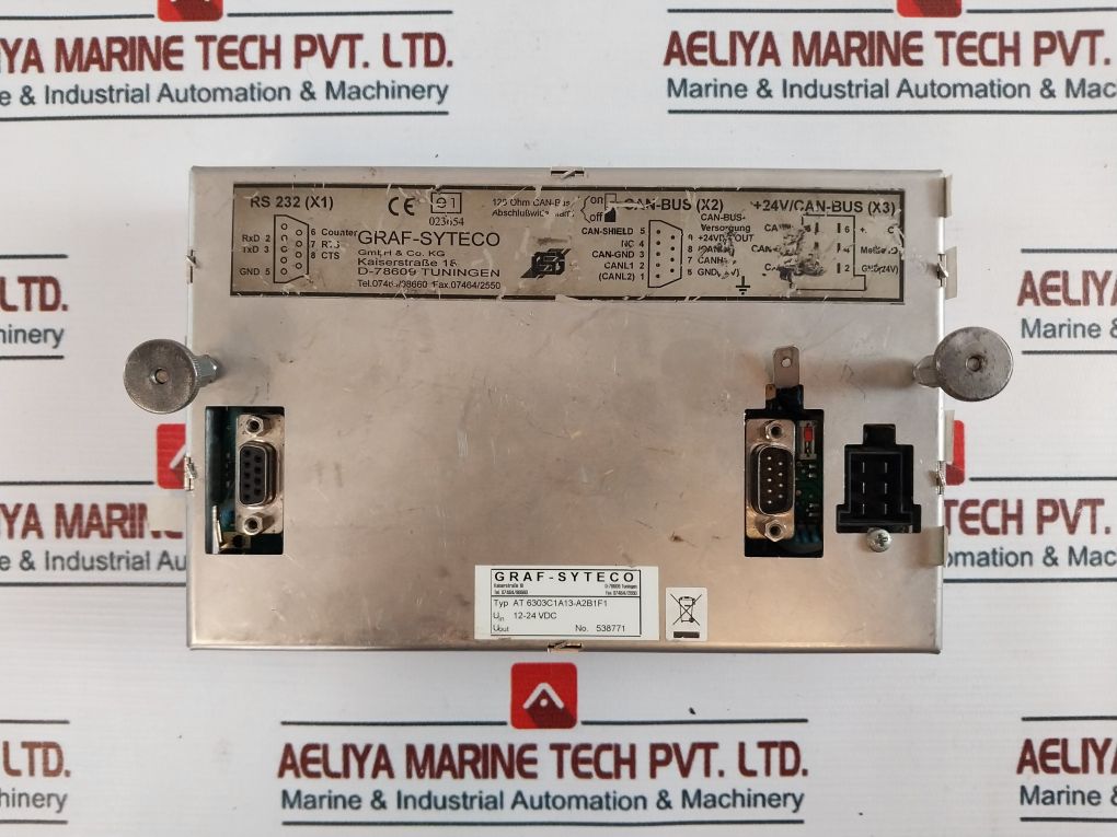 Graf-syteco At 6303C1A13-a2B1F1 Manual Operating Panel 12-24 Vdc