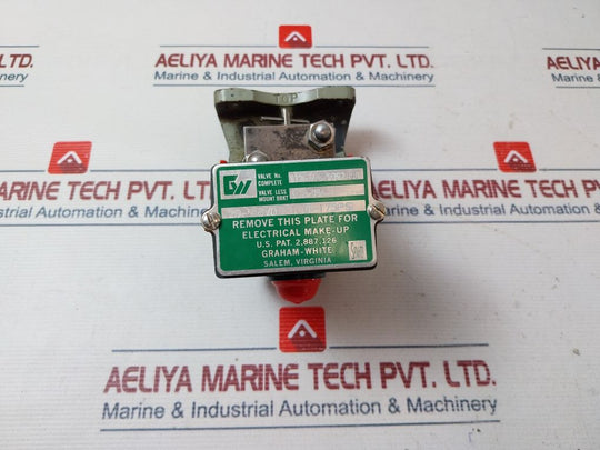 Graham-white 912-014 Control Valve