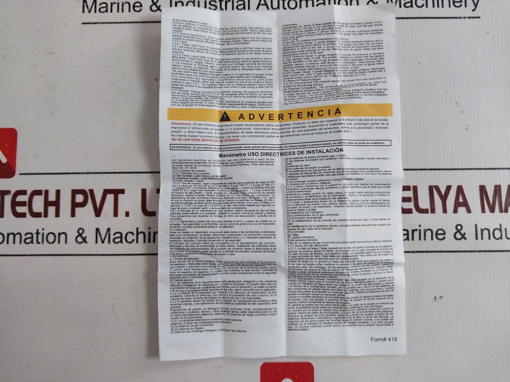 Lot Of 2X Grainger 4Flt5 Vaccum Gauge