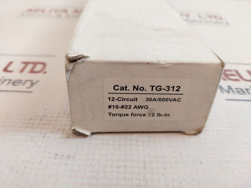 Grainger Tg-312 Terminal Strip