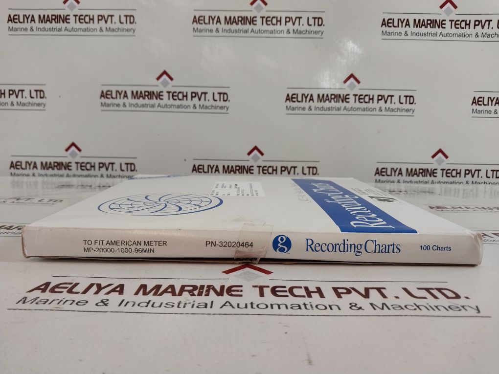 Graphic Controls Mc Mp-20000-1000-96Min Recording Charts Set