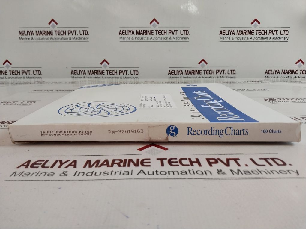 Graphic Controls Mc Mc Mp-30000-1000-96Min Recording Charts Set [1Set=100Chart]