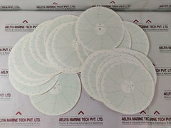 Graphic Controls Mc Mp-5000-10000-96Min Recording Charts Set[1Set=100 Chart]