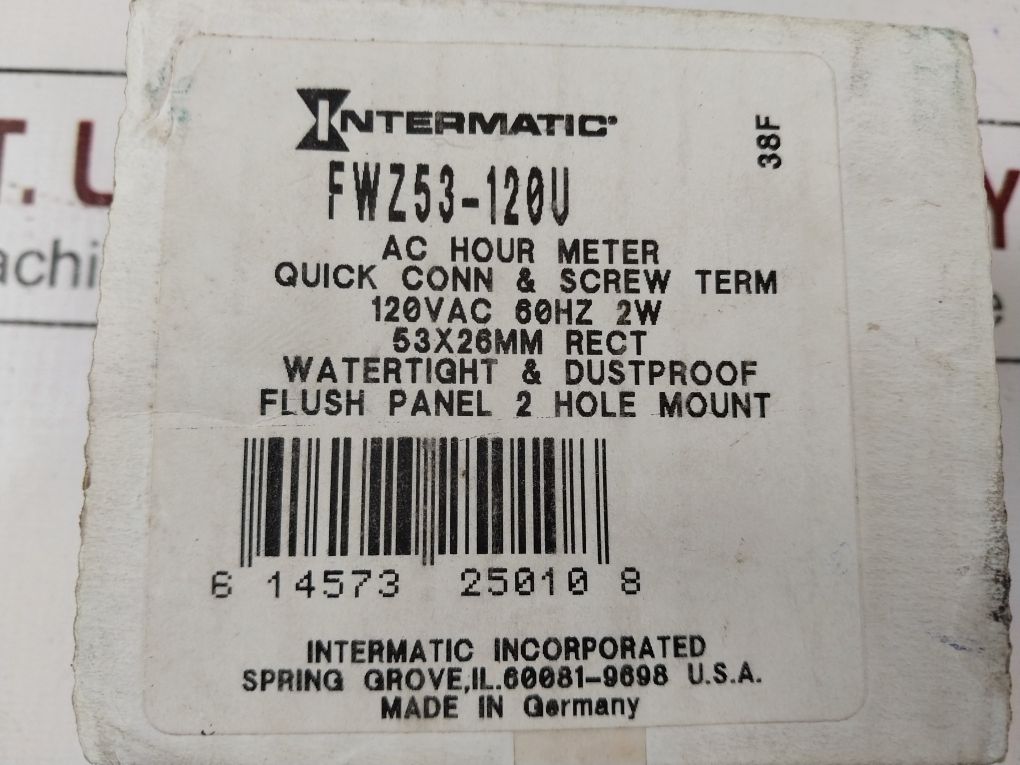 Grasslin Fwz53-l Hour Meter Fwz53-120U