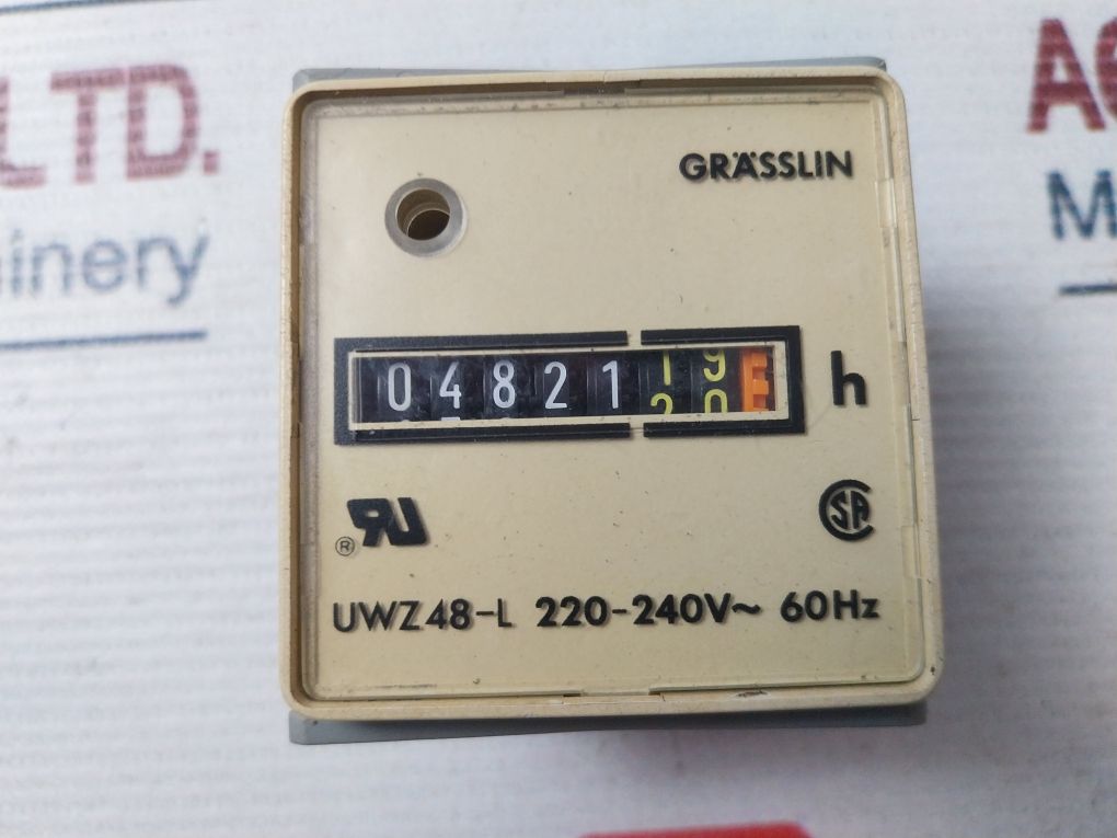 Grasslin Uwz48-l Hour Counter 220-240V