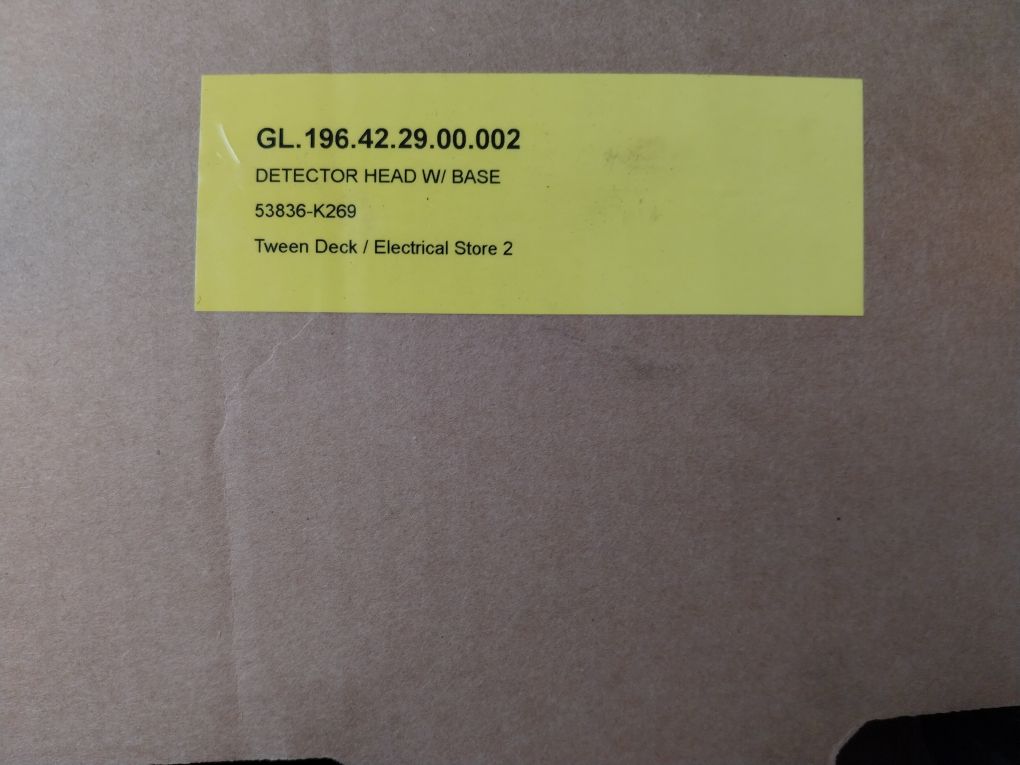 Graviner 53836-k269 Oil Mist Detector