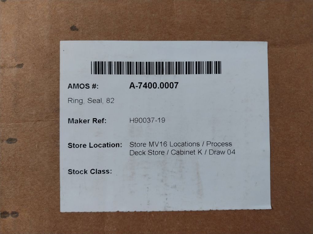 Grayloc Ptfe Ctd Seal Ring H90037-19