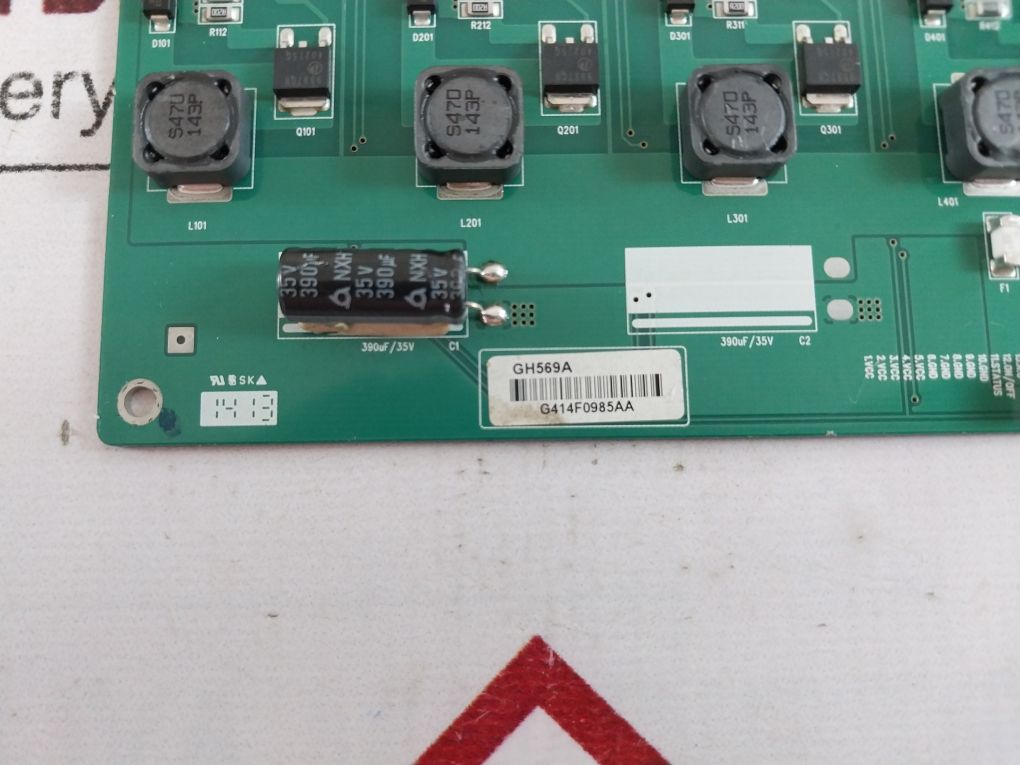 Green C&C Tech Gh569A Pcb Card G414F0985Aa