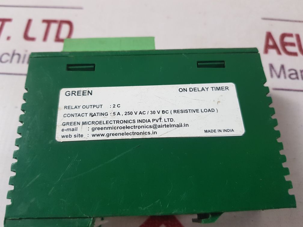 Green Microelectronics Tmr-1A1 Analog Timer
