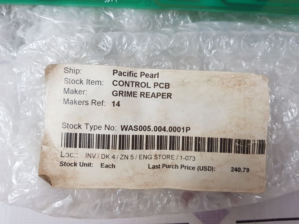 Grime Reaper Control Pcb