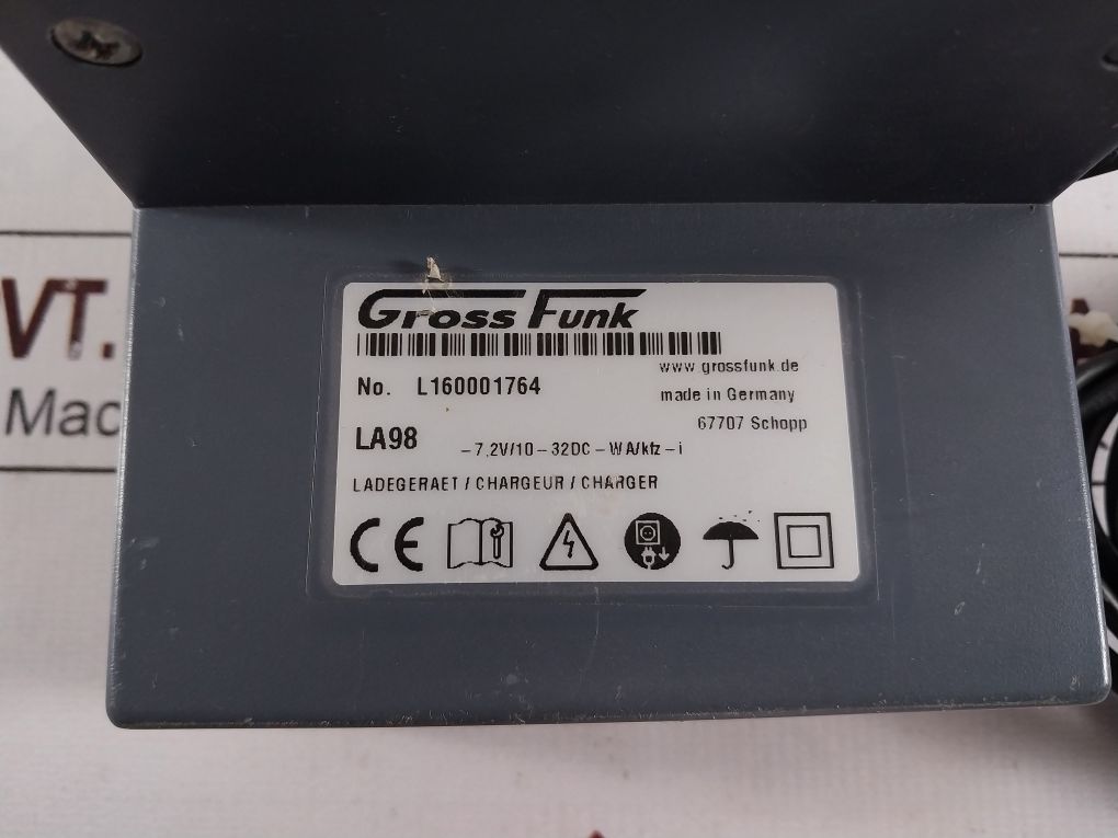 Gross Funk La98 Battery Charger L160001764