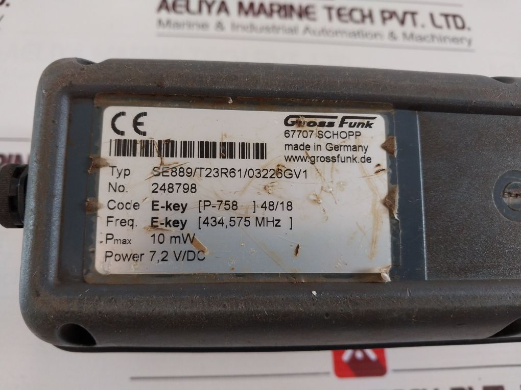 Gross Funk Se889/T23R61/03226Gv1 Compact Transmitter Pmax 10 Mw