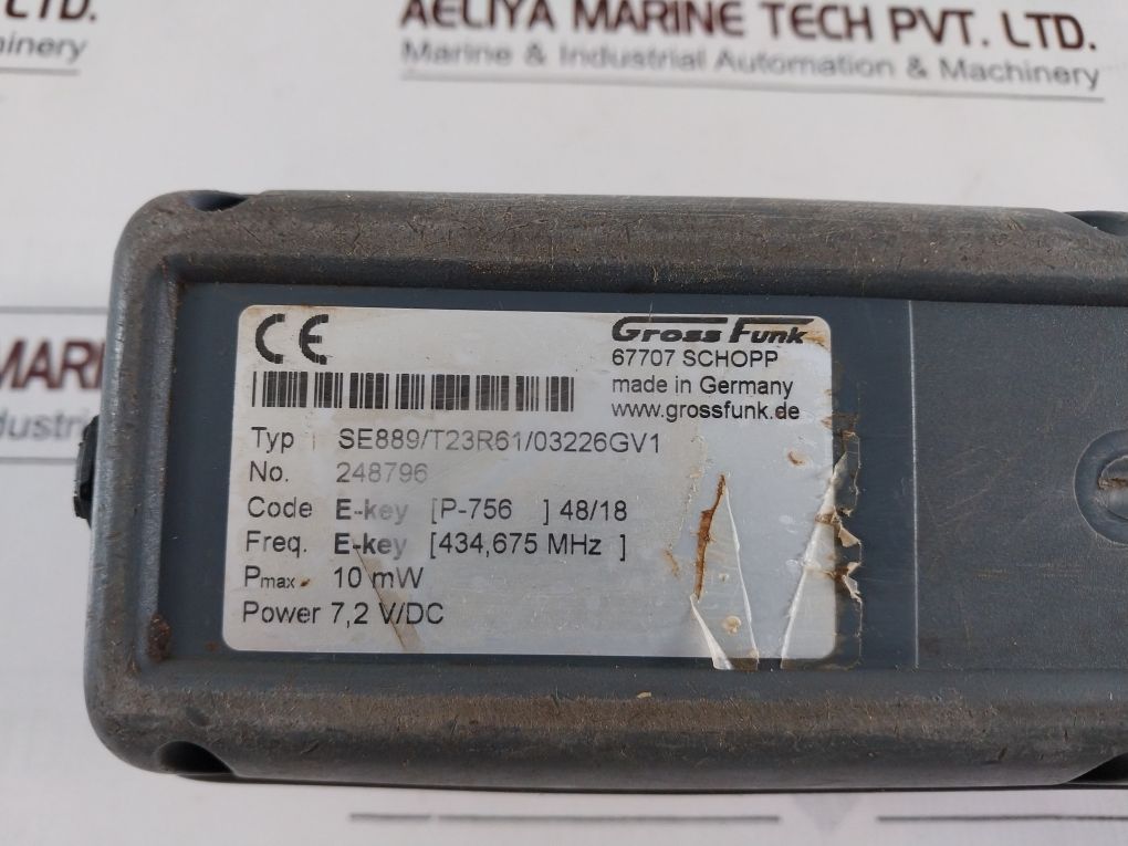 Gross Funk Se889/T23R61/03226Gv1 Compact Transmitter 248796