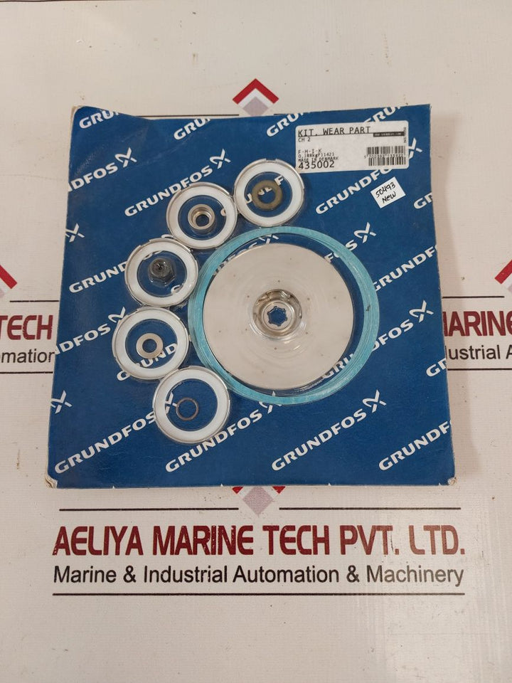 Grundfos 435002 Wear Parts Kit Ch2 F-h-i-k
