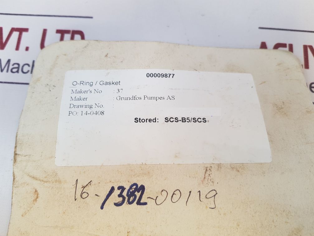 Grundfos 96509610 Gasket Kit