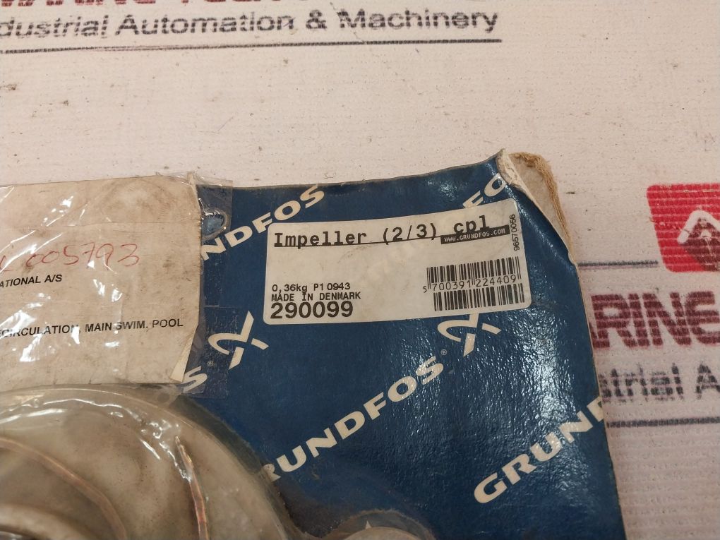 Grundfos 96570056 Impeller (2/3) Cpl Kit