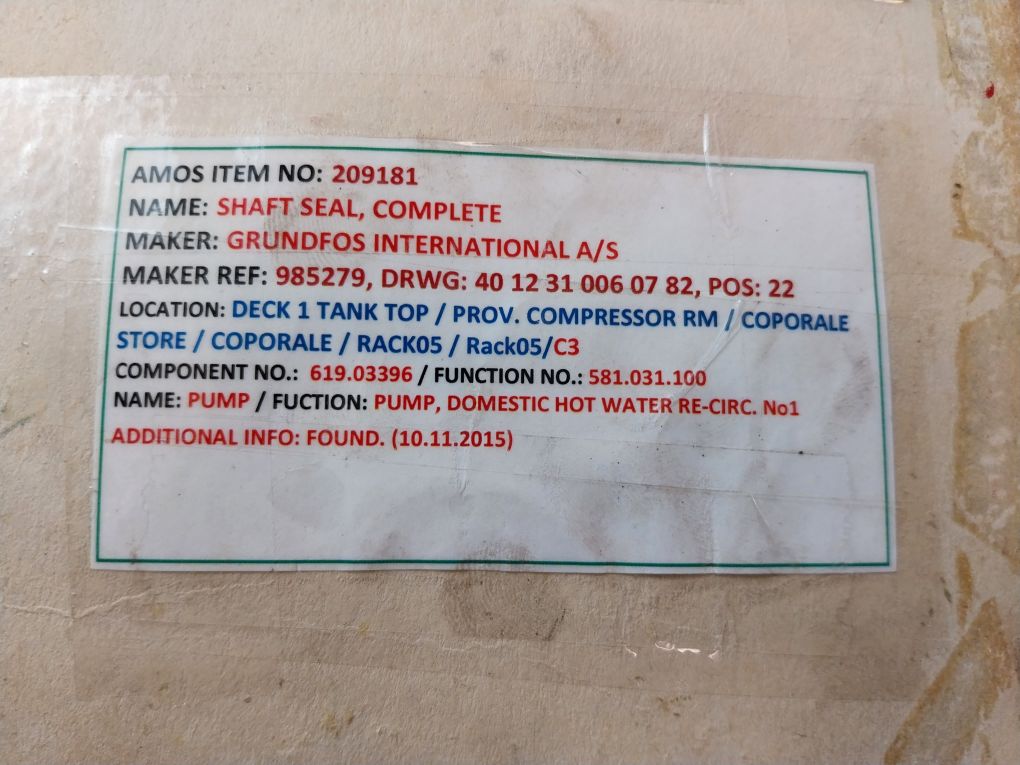 Grundfos Cp3G Complete Shaft Seal Kit